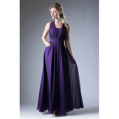 Chiffon Sheath Dress by Cinderella Divine -CF055