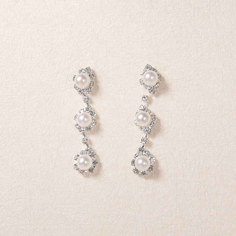 Alloy/Rhinestones/Imitation Pearls Ladies' Jewelry Sets