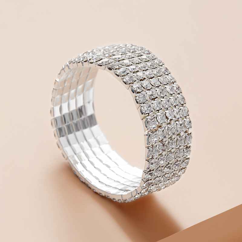 Ladies' Shining Alloy/Rhinestones Bracelets