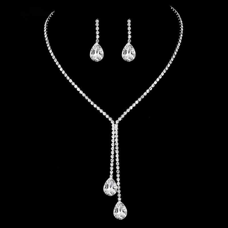 Ladies' Elegant Alloy/Rhinestones Jewelry Sets