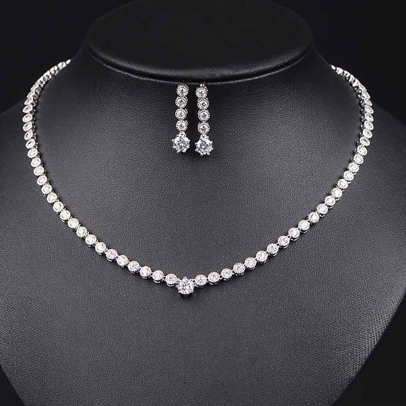 Ladies'/Couples' Elegant/Fashionable/Classic Alloy Jewelry Sets For Bride/For Bridesmaid/For Mother/For Couple/For Her