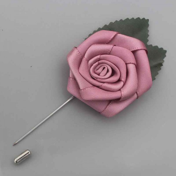 Classic Satin Boutonniere (Sold in a single piece) -