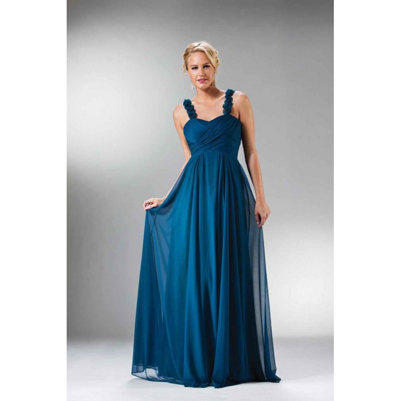 Chiffon Empire Waist Dress by Cinderella Divine -3913