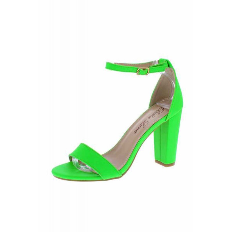 Sandra01 Lime Women's Heel