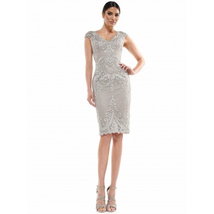 Marsoni Mother of the Bride Lace Short  Dress 1063